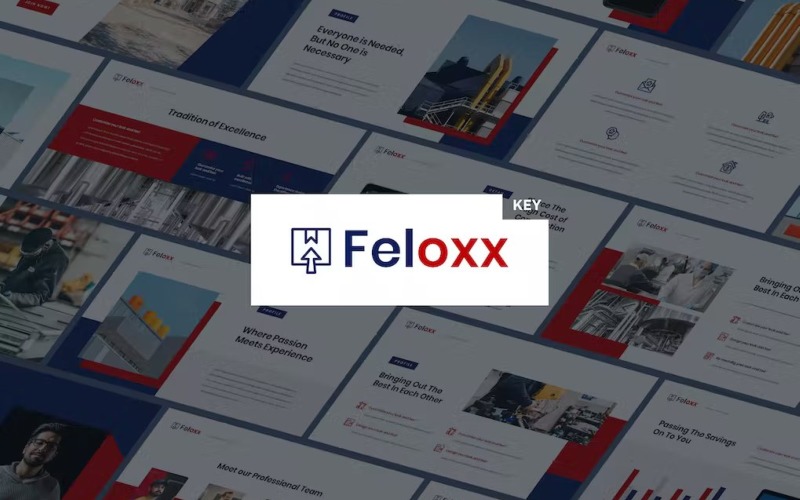 FELOXX - Keynote-mall för byggnad och konstruktion