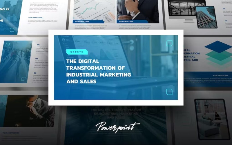 Groste - Company Profile Powerpoint Template