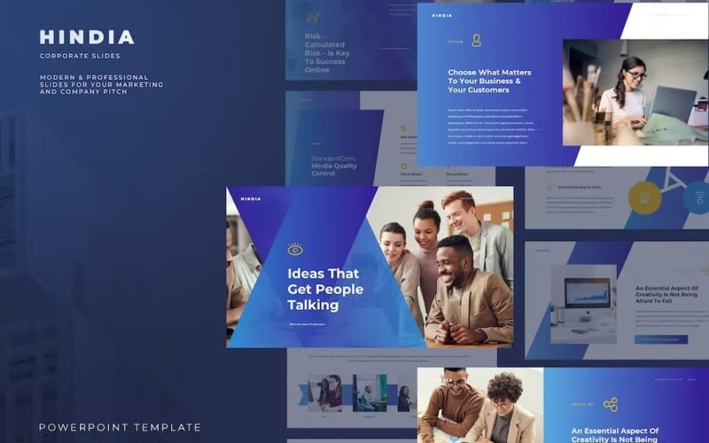 Hindia - Corporate Style Powerpoint Template