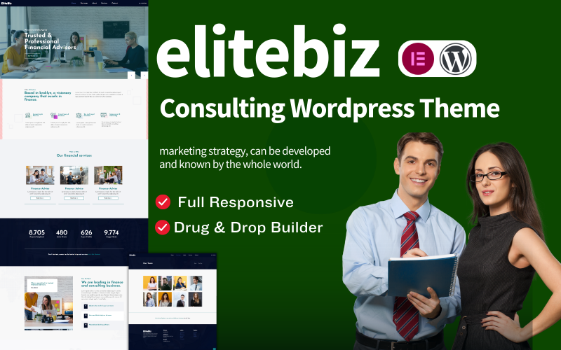 elitebiz business Tanácsadó wordpress téma