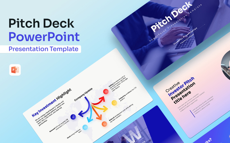 商业- Pitch Deck PowerPoint演示模板