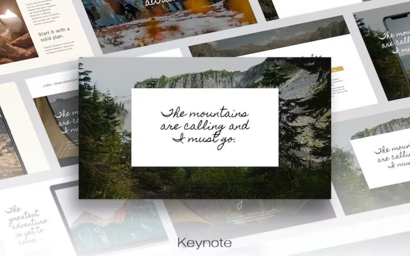 Jurn - Portfolio Theme Keynote Template