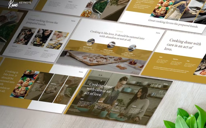 Kane - Culinary Business Keynote Template