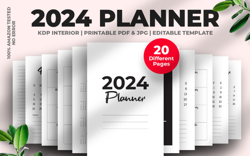 2024 Planner Kdp Interieur | Deel 02