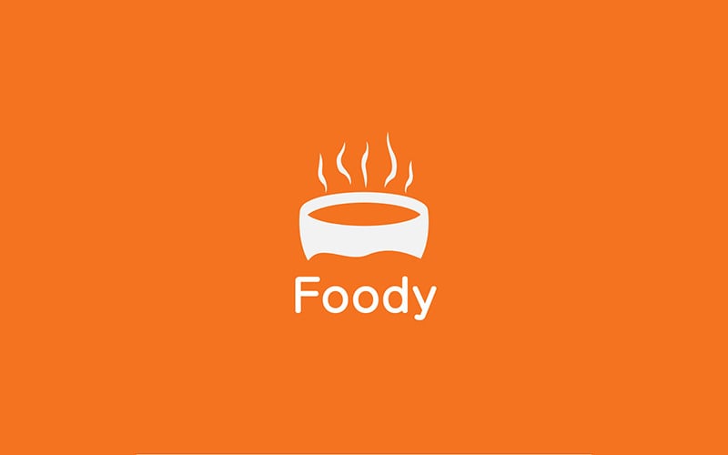 食物-创意标志模板
