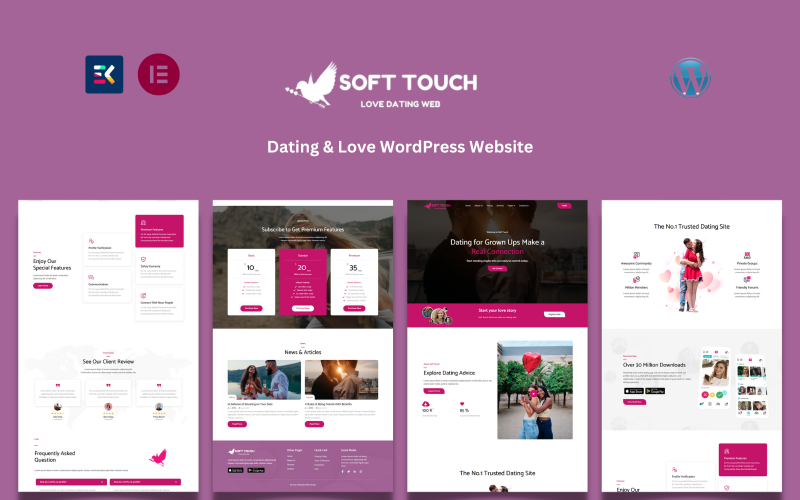 Soft Touch - Tema WordPress per appuntamenti e amore