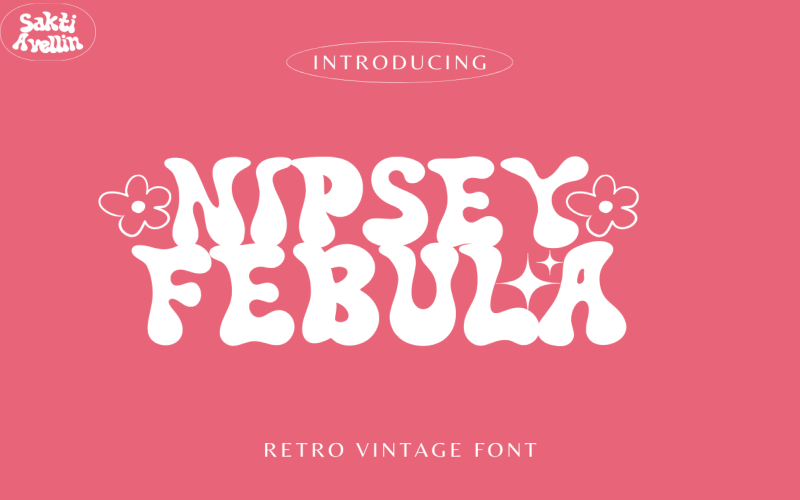 Nipsey Febula - Fuente retro vintage