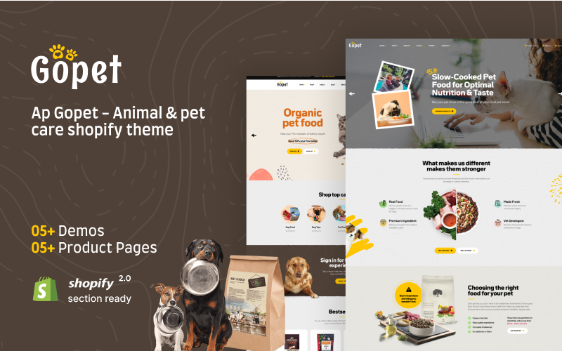 Ap Gopet - Animal & Pet Care Shopify-thema