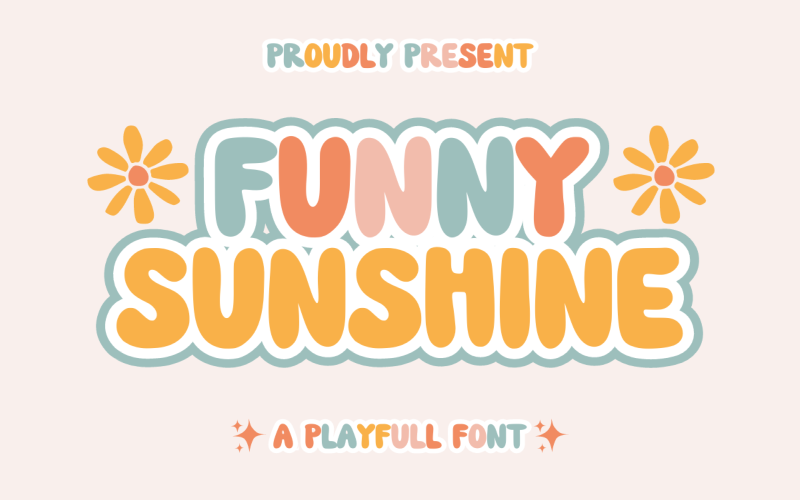 Funny Sunshine - грайливий шрифт