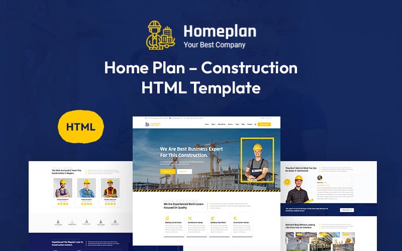 HomePlan -建设网站模板