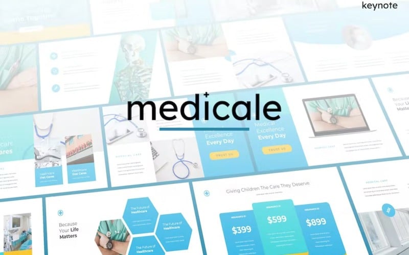 Medicale - Plantilla médica de Keynote