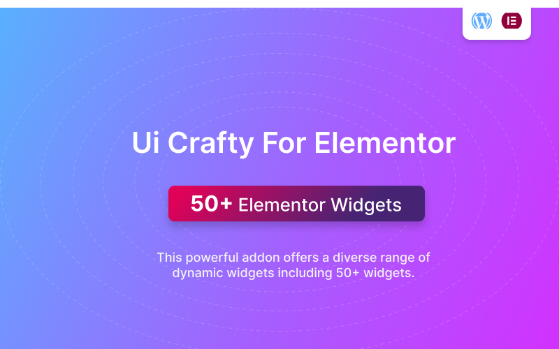 Componente aggiuntivo Ui Crafty per Elementor