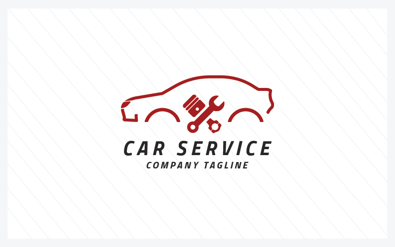 Car Service Pro logo模板