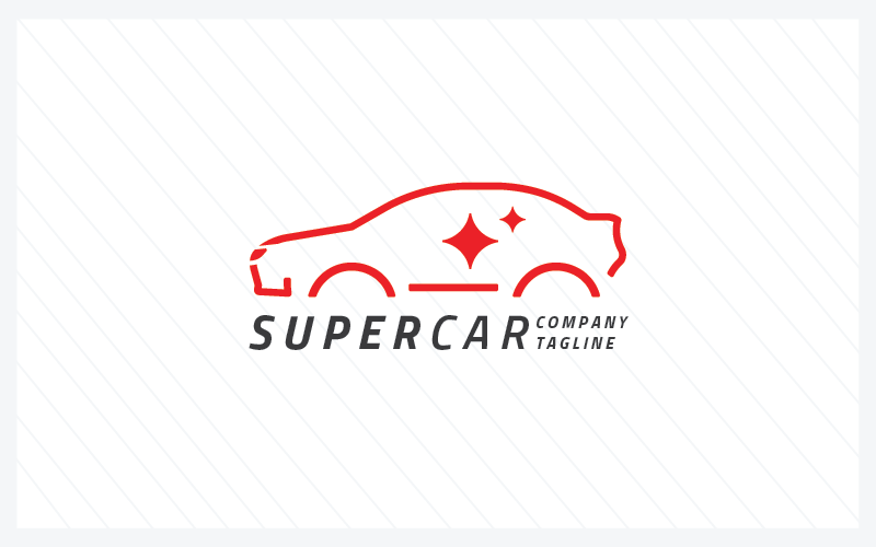 Шаблоны логотипов Super Car Pro