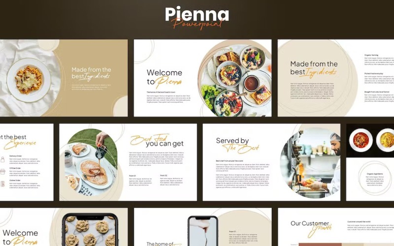 Pienna - Kulinarisk Powerpoint