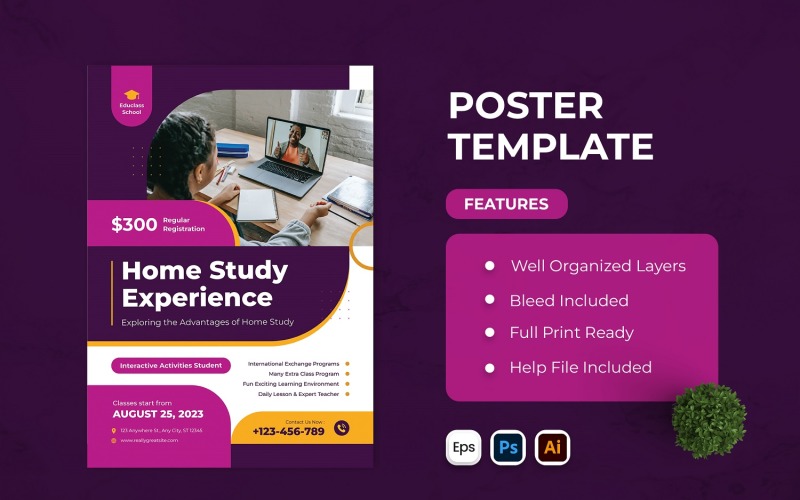 Home Study Experience Poster