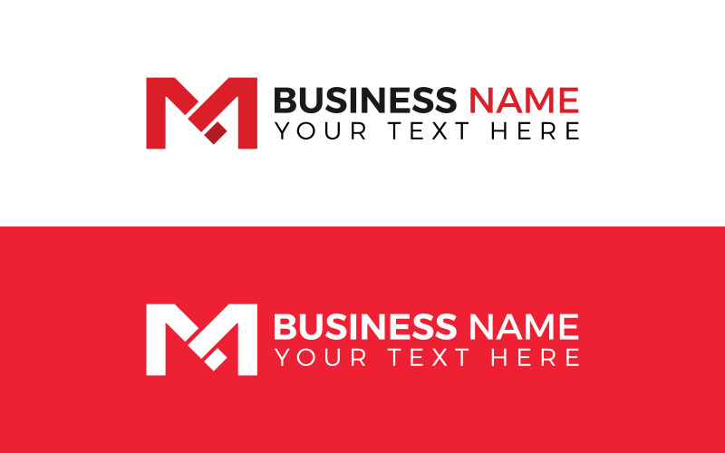 M-Logo-Präsentation für Unternehmen