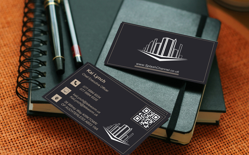 Property Stunning Business Card Template Ready to Use Raster PSD