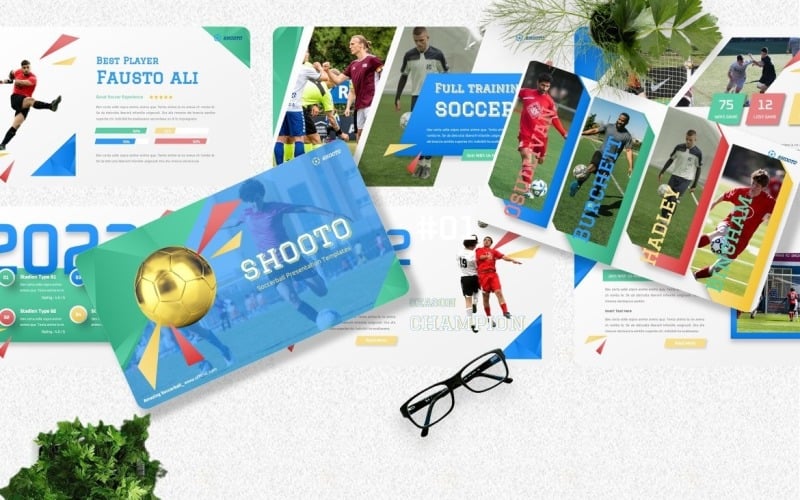 Shooto -足球主题模板
