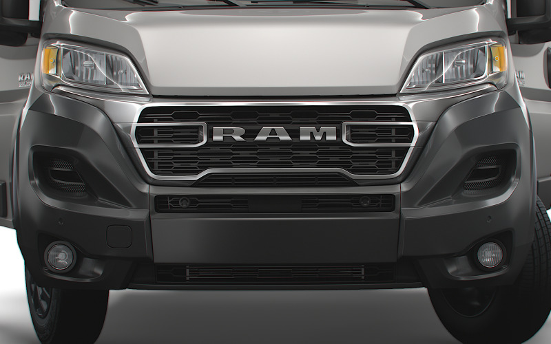 RAM Promaster Chassis Truck SCab 3450WB HQInteriér 2023