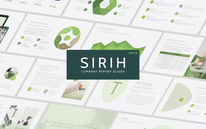 SIRIH - Företagsrapport Powerpoint