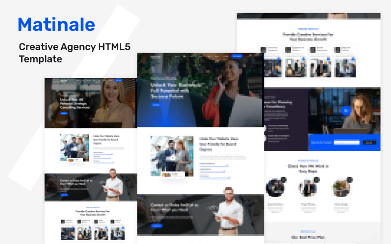 Plantilla HTML5 de Matinale-Agencia Creativa