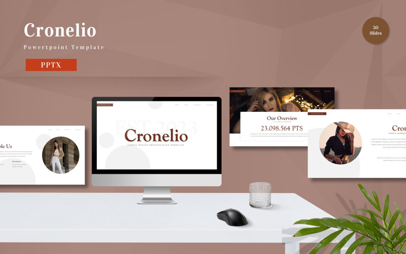 Cronelio - Powerpoint模板