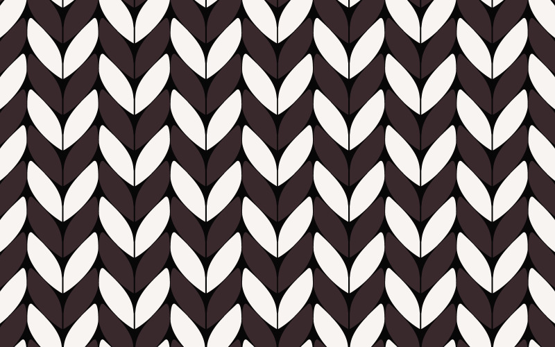 30 vzorů bezešvé pletené textury