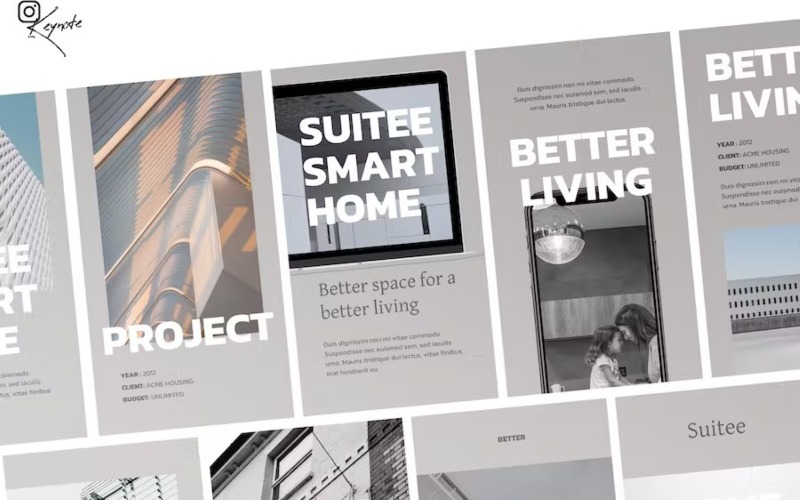 Suite - Property Instagram Keynote