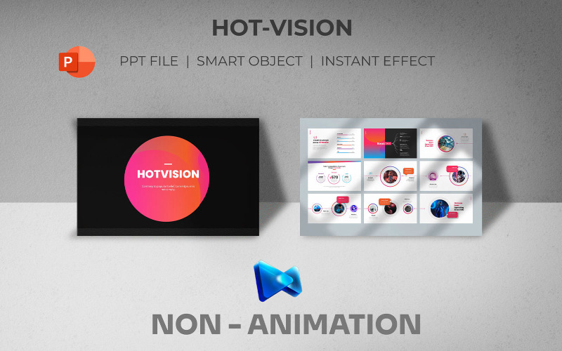 Hot-Vision Power Point Presentation Template