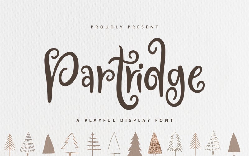 Partridge - Playful Display Font