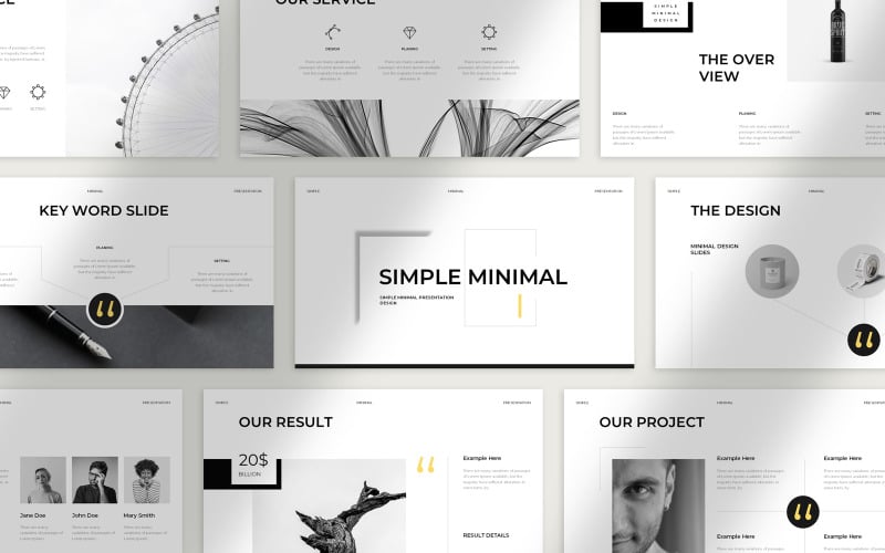 Simple Minimal Presentation