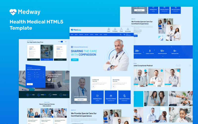 Medway - Modello HTML5 medico sanitario