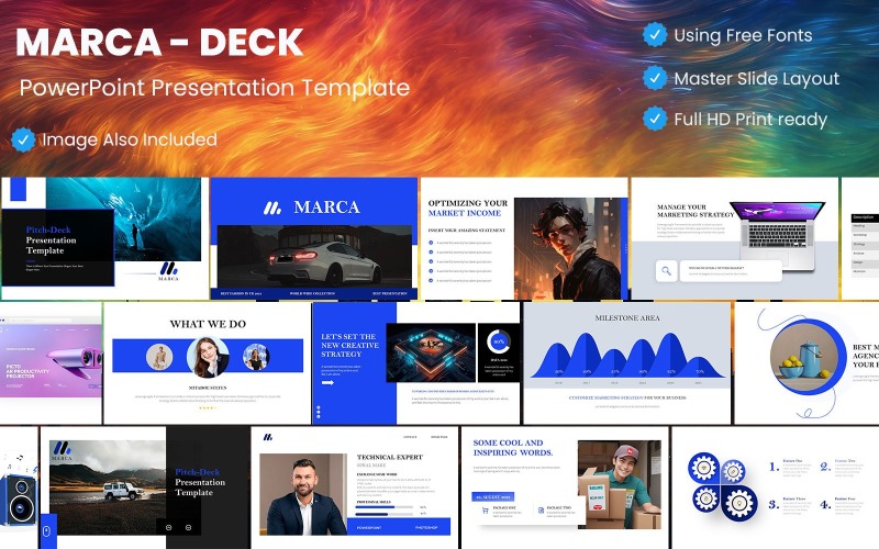 MARCA Pitch-Deck PowerPoint Presentation