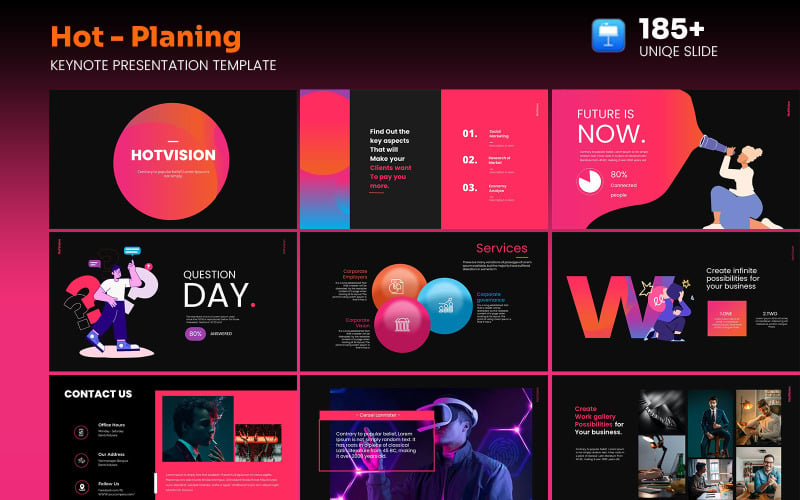 Hot-Planing keynote Presentation Template