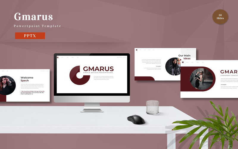 Gmarus - Powerpoint模板