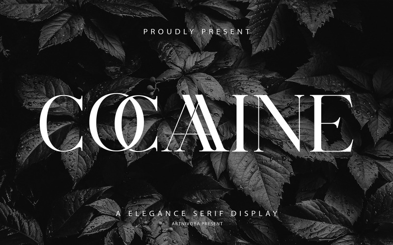 Cocaaine - Elegance Serif Font