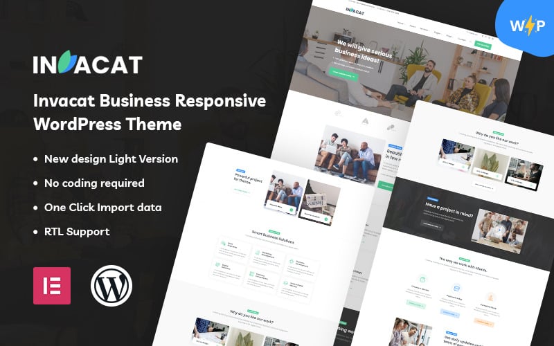 Invacat - Business WordPress Theme