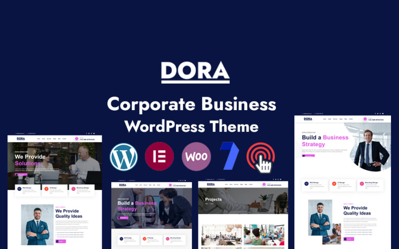 Dora是WordPress公司业务的主题。
