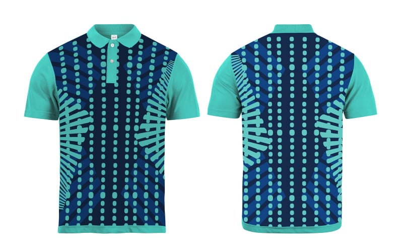 Polo T shirt Template Design