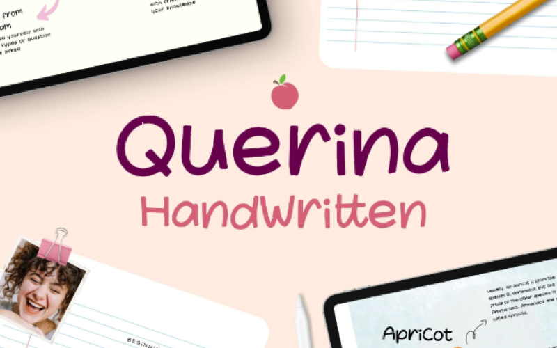 Querina -可爱的手写字体