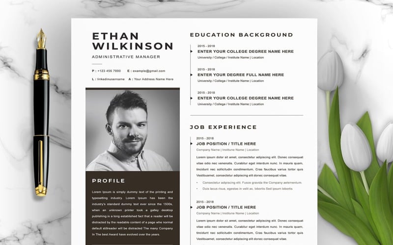 Creative Resume | Modern Resume Template