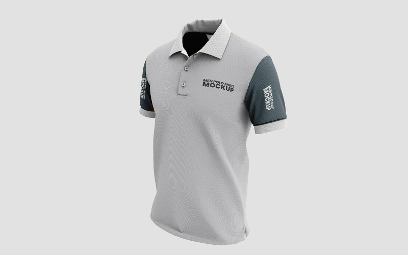 Poloshirt realistisch mockup