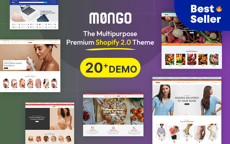 Mongo - Fashion Multipurpose Shopify 2.响应式主题