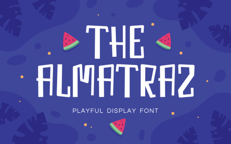 Almatraz花式字体样式