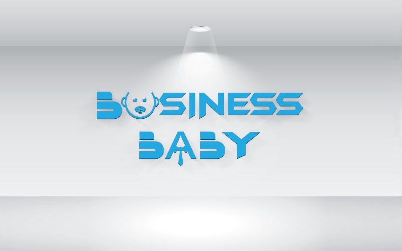 Business Baby logotyp vektor fil