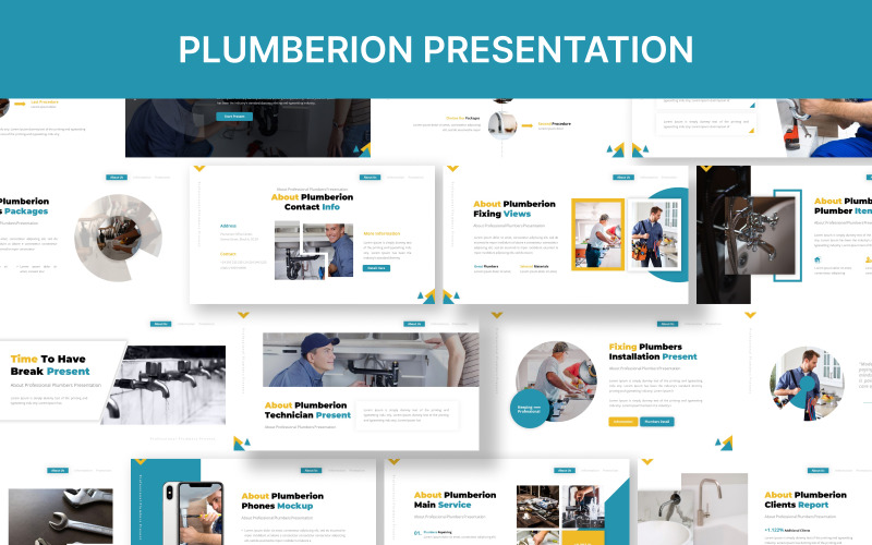 Шаблон презентації Plumberion Keynote