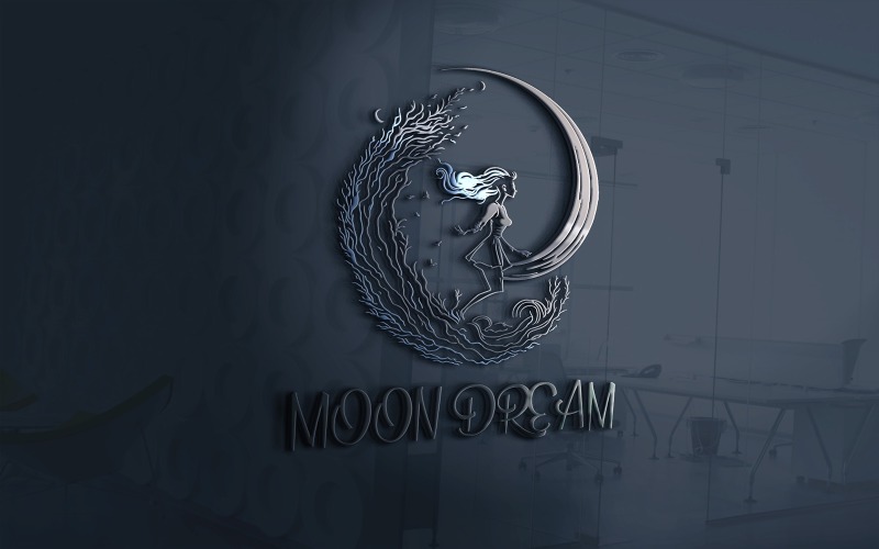 Векторний файл логотипу Moon Dream