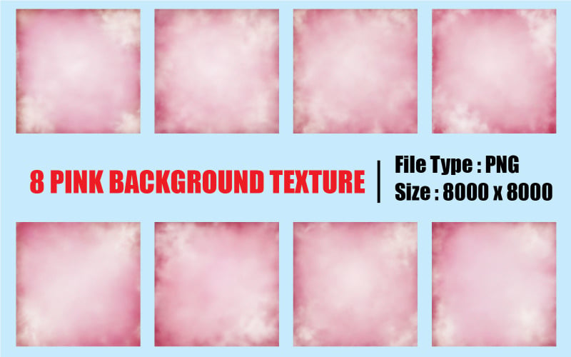 Roze vintage papier textuur met zachte gemarmerde grunge rand en bewolkt wit centrum