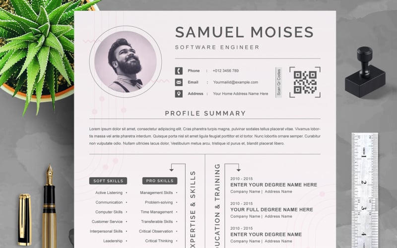 Software Engineer Resume Template